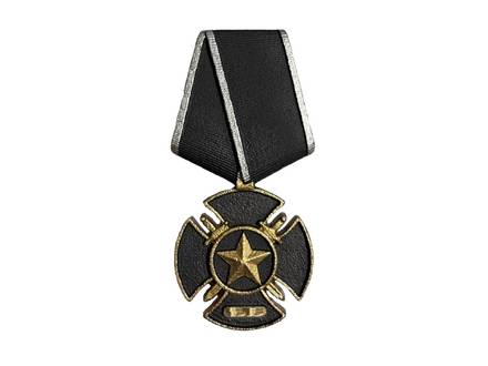 Знак «Черный крест» ЧВК «Вагнер» на памятник 14 см